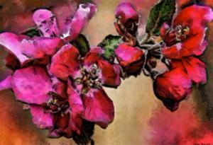 Charles Muhle Releases Magenta  - Watercolor